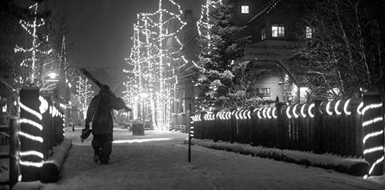 Lighting of River Run Celebration