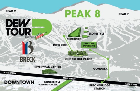 Dew Tour MAP