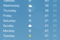 Snow snow snow snow snow snow… SNOW!!
